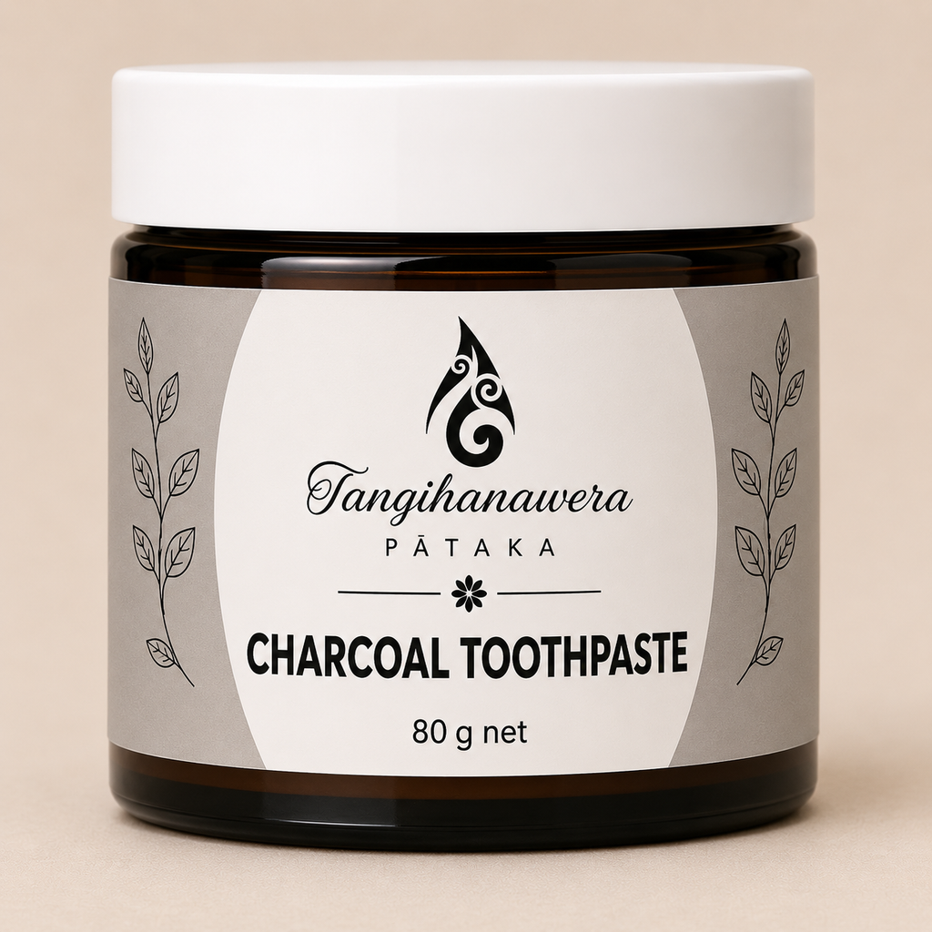Natural Toothpaste – Natural Mint & Activated Charcoal