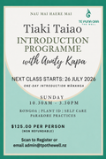 Tiaki Taiao Foundation Wānanga – One-Day Practical Learning Experience
